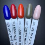 303 Good Red Bed Gel Polish 6ml - Yoshi (Yerba & Yoga) - obrazek 2