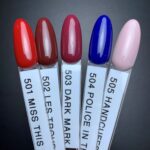 504 Police In The Mirror Gel Polish 6ml - Yoshi (The Color Is Now) - obrazek 2