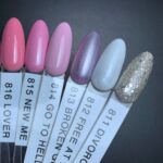 813 Broken Glass Gel Polish 6ml - Yoshi (Divorce) - obrazek 2