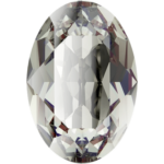 Oval Fancy Stone Black Diamond 4x2,7 2szt