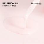09 French Kiss - Inception uv/led żel w pędzelku 30ml Yokaba - obrazek 2